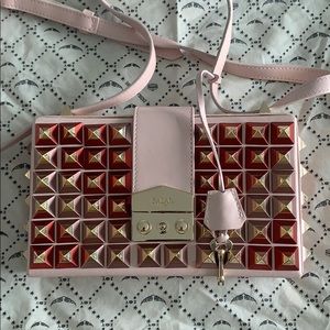 Salar Milano studded pink purse